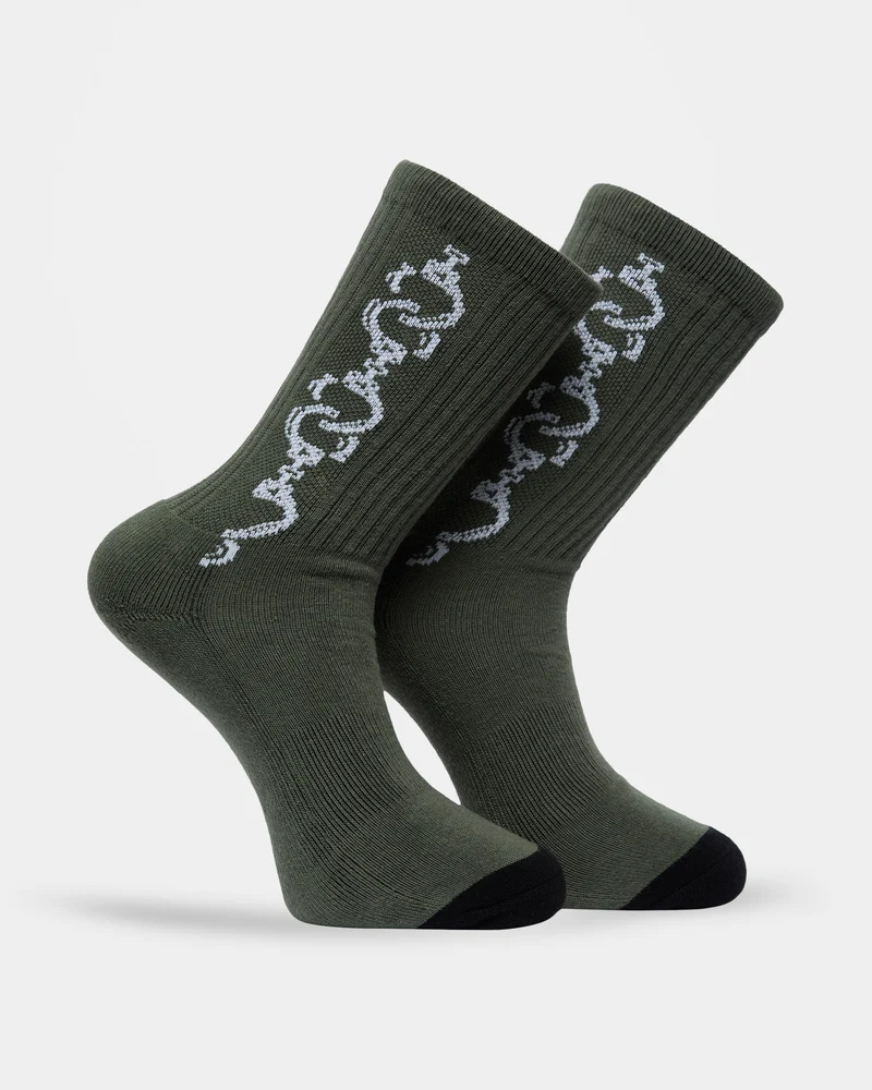 Daniel Shepard Socken - Dark Olive