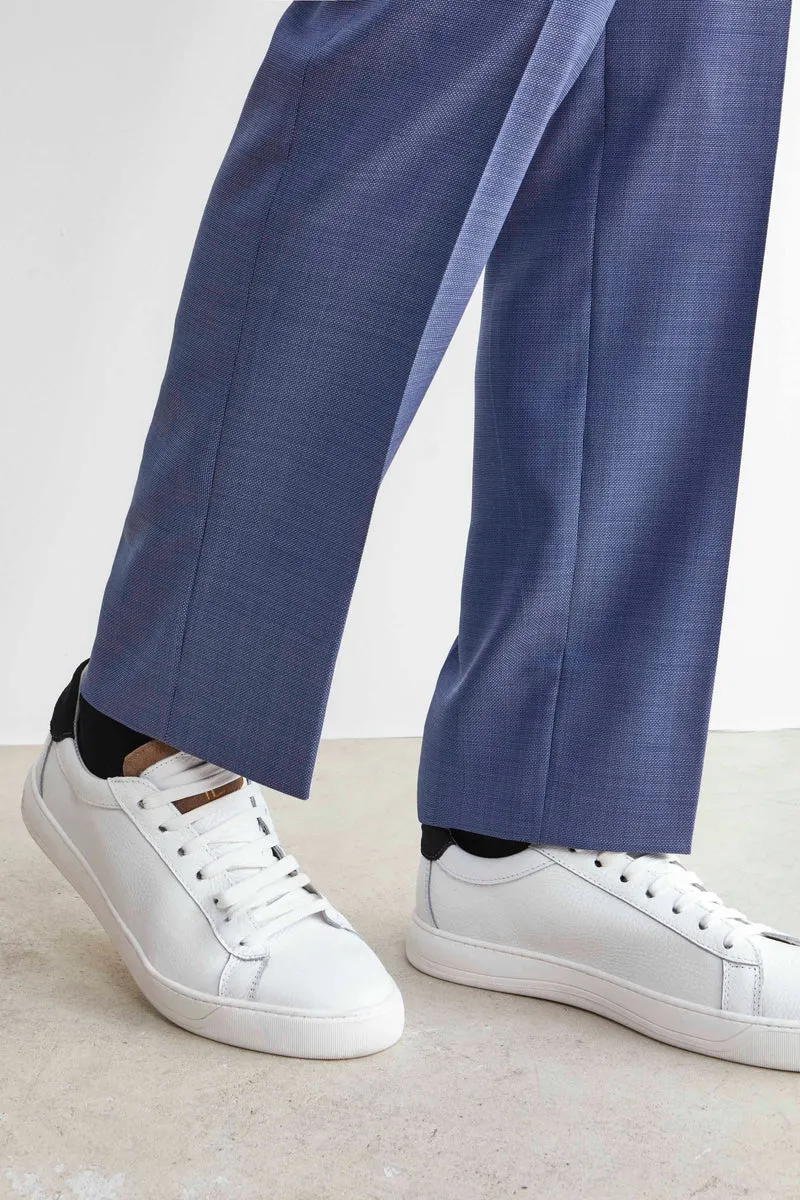 Sneakers Bianche in Pelle - BIANCO