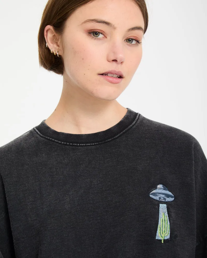 Mickey Mason Sweatshirt - Vintage Black