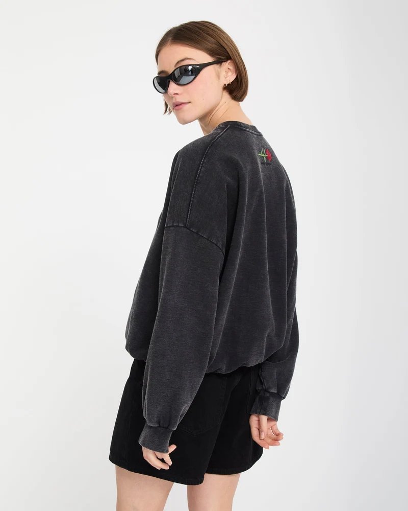 Mickey Mason Sweatshirt - Vintage Black