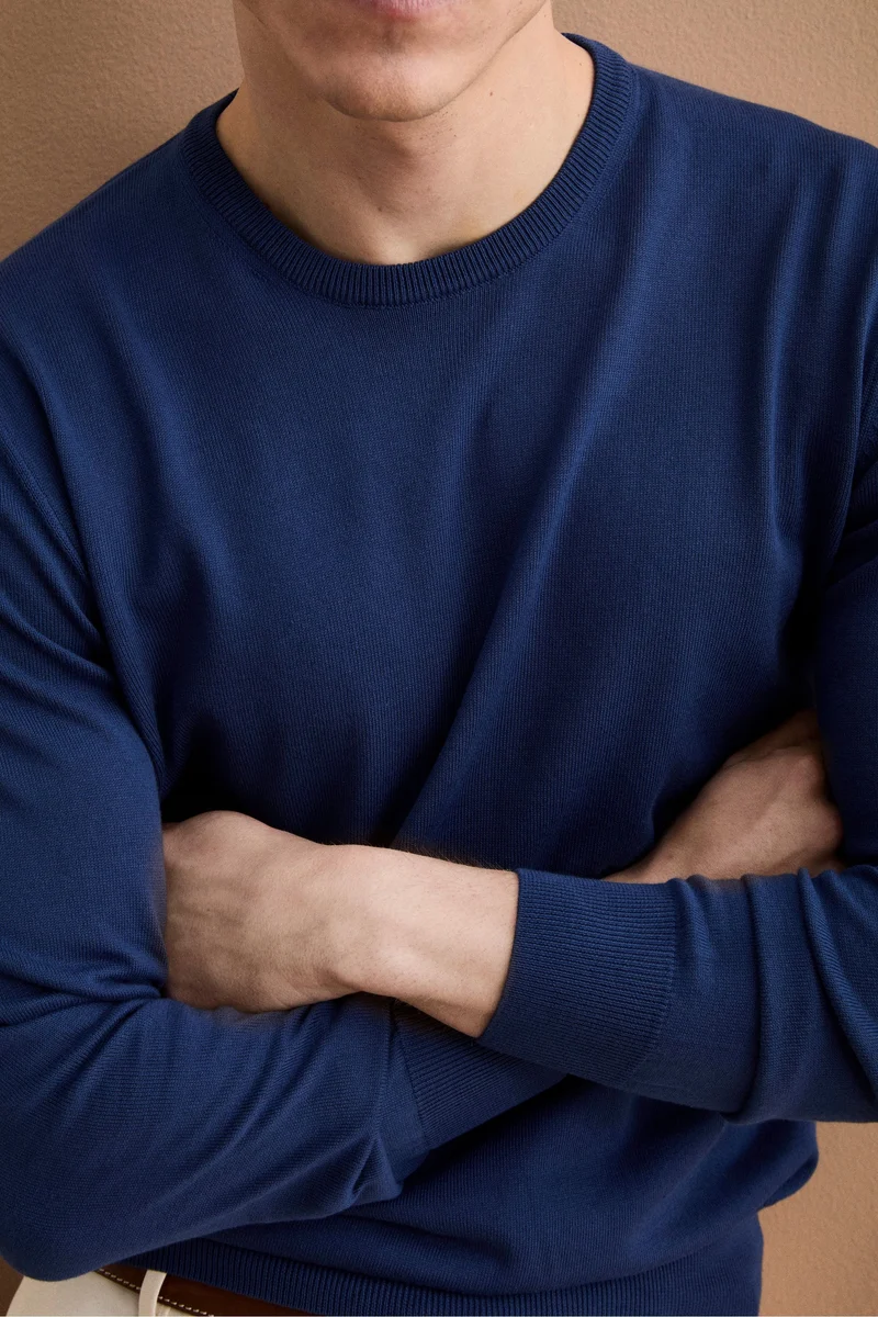 Maglia girocollo in cotone - AVIO