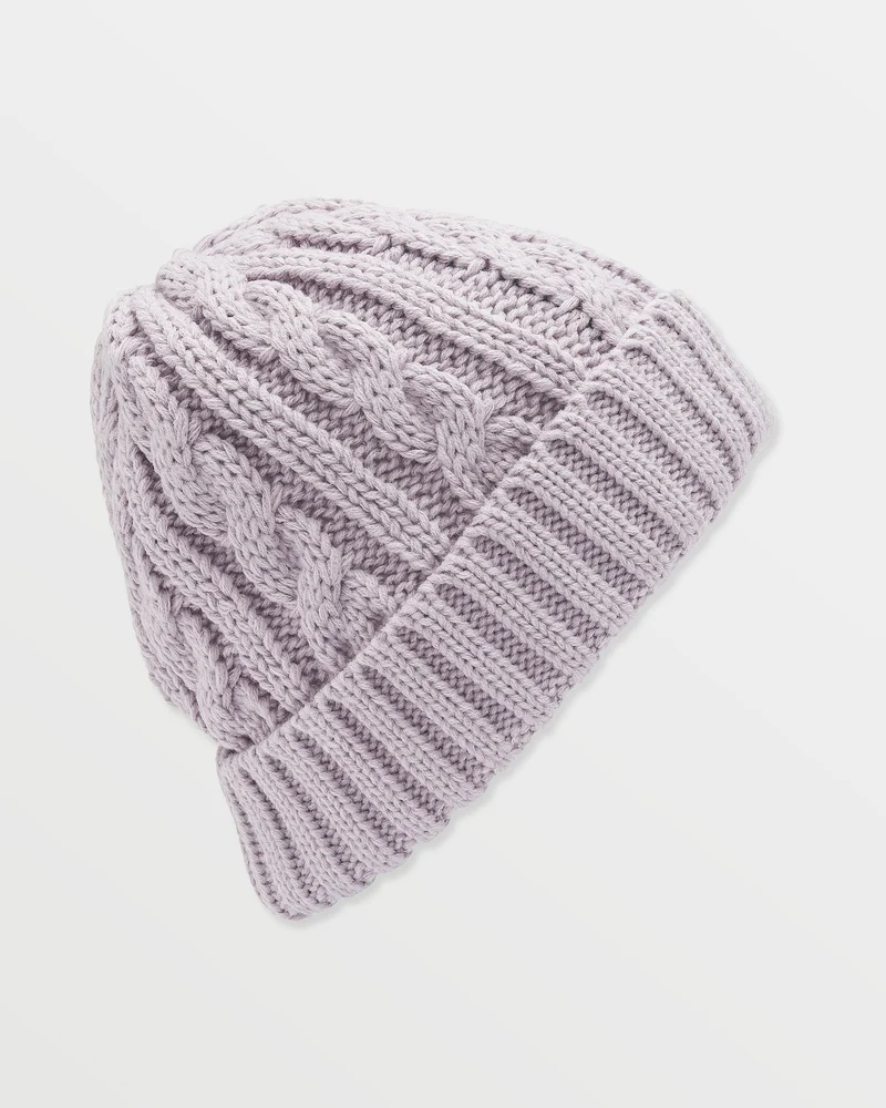 Stone Knit Beanie - Lavender Aura