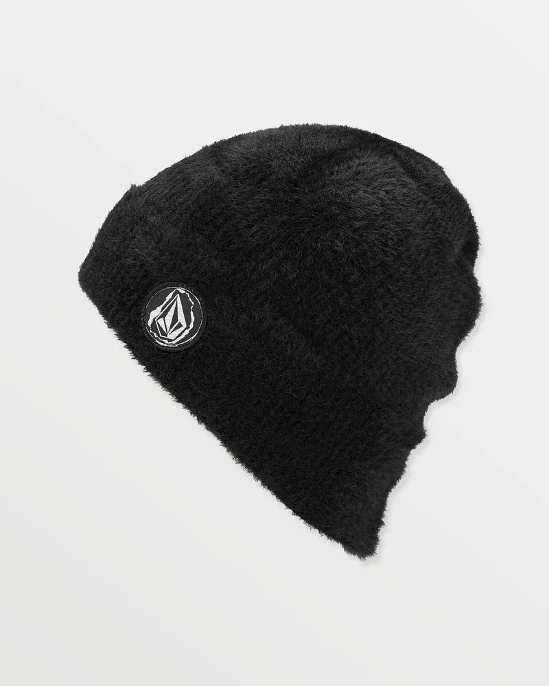 Fuzz Teddy Beanie - Black