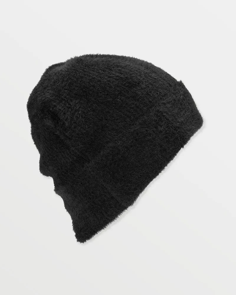 Fuzz Teddy Beanie - Black
