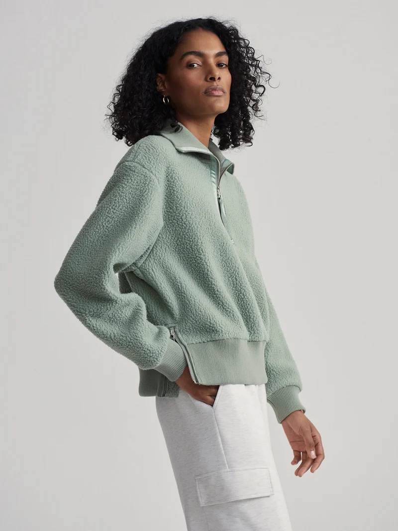 Roselle Half Zip Fleece