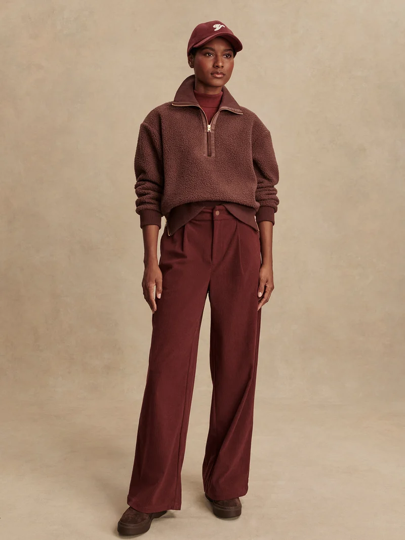 Roselle Half Zip Fleece