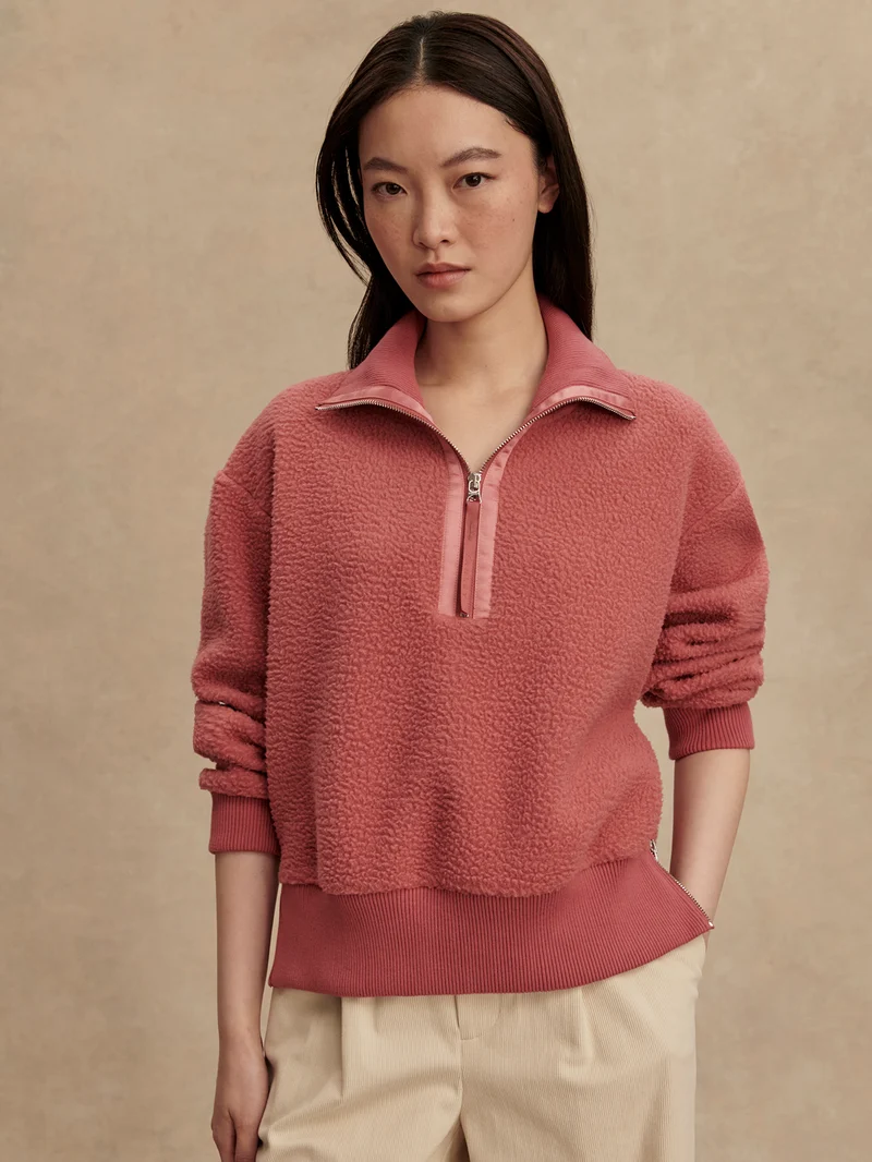 Roselle Half Zip Fleece