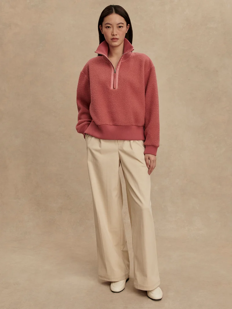 Roselle Half Zip Fleece