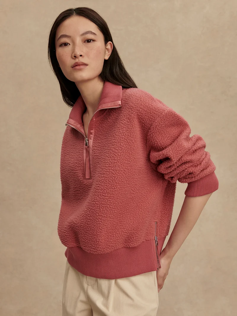 Roselle Half Zip Fleece
