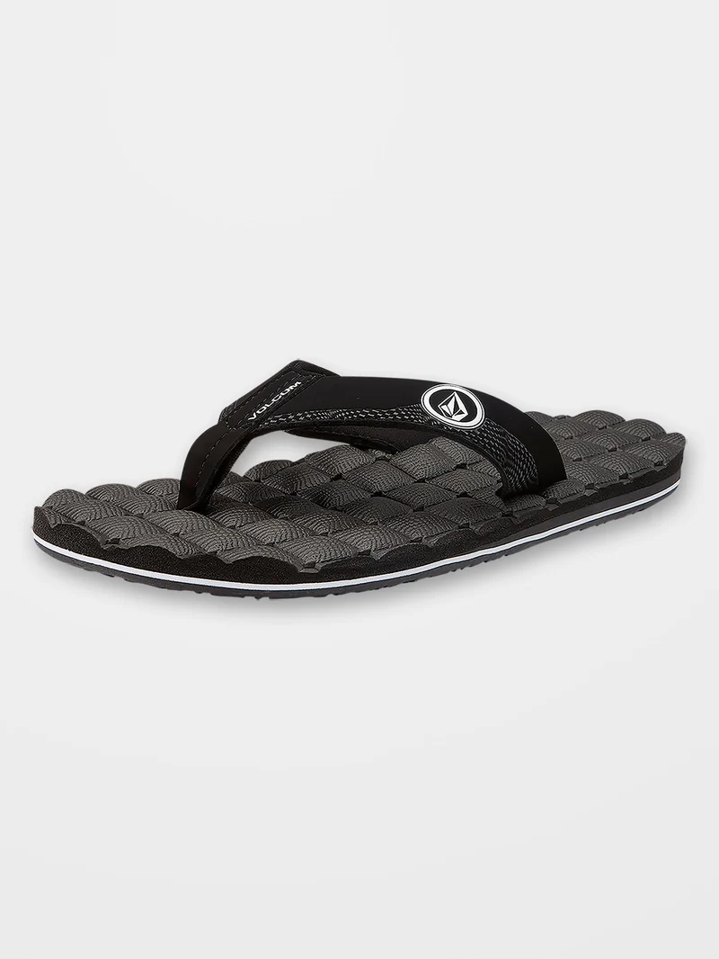 Recliner Sandalen - BLACK WHITE