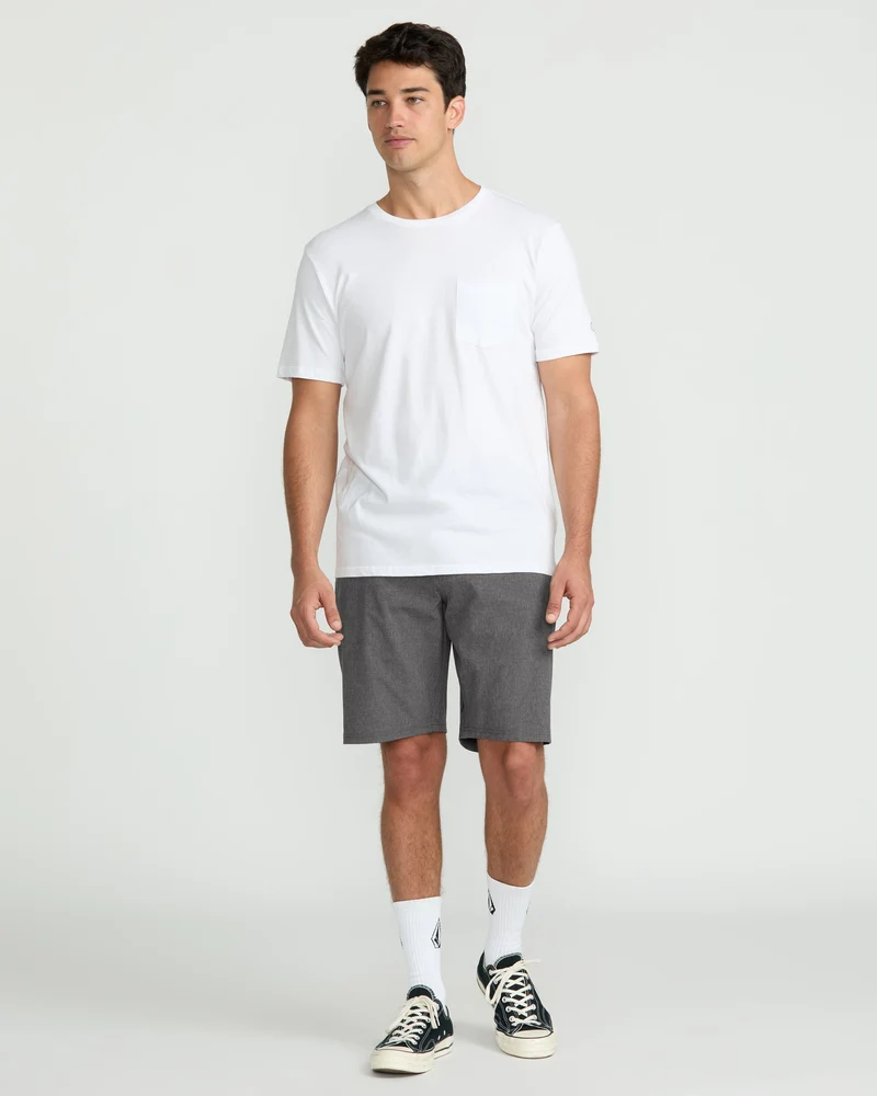 Frickin Cross Shred Static 20" Hybrid-Shorts - Charcoal Heather