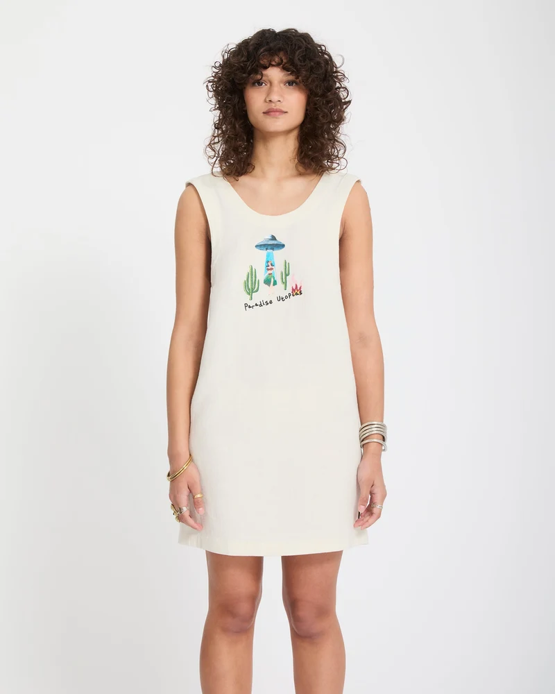Mickey Mason Kleid - Dirty White