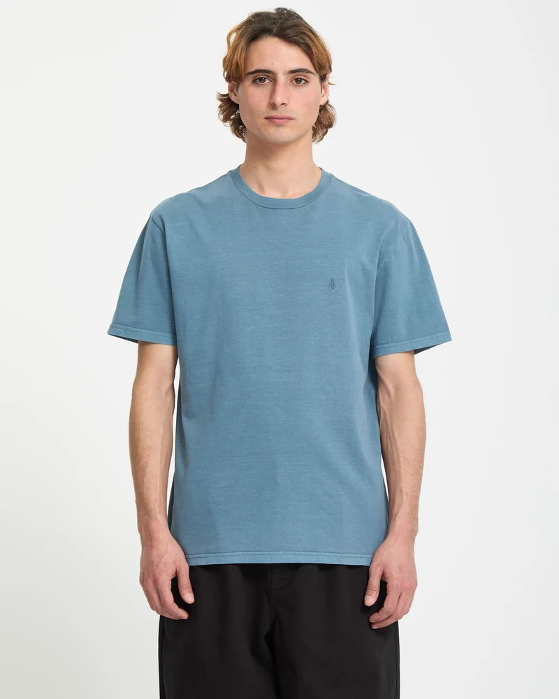 Solid Stone T-Shirt - Blue Wash