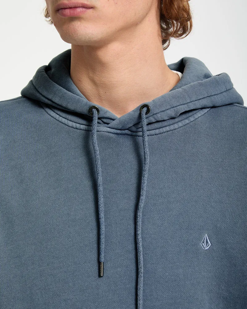 Single Stone Fleece-Hoodie - Blue Wash