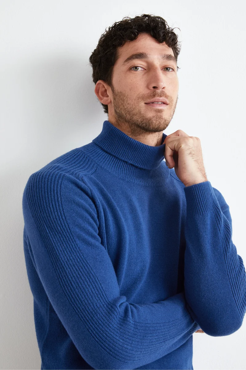 Dolcevita Misto Lana e Cashmere - JEANS
