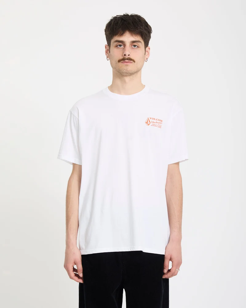 Workwear T-Shirt - White Combo