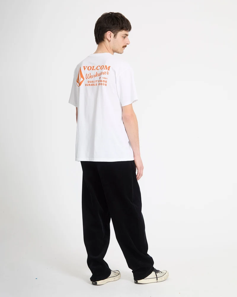 Workwear T-Shirt - White Combo