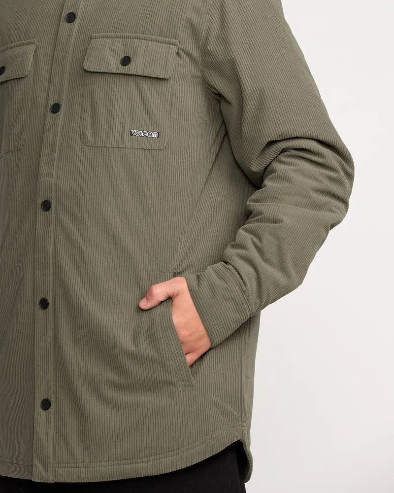 Kenson Insulated Flannel Jacke - Military