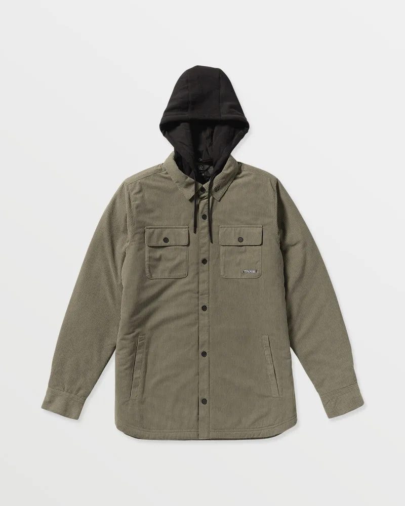 Kenson Insulated Flannel Jacke - Military