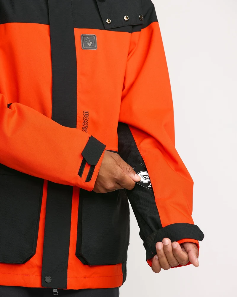Kleveland Jacke - Orange Shock