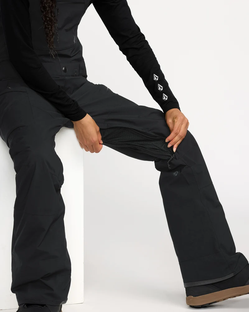 Ash Stretch Gore-Tex Latzhose - Black