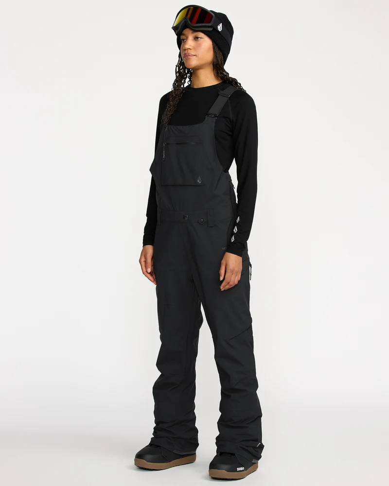 Ash Stretch Gore-Tex Latzhose - Black