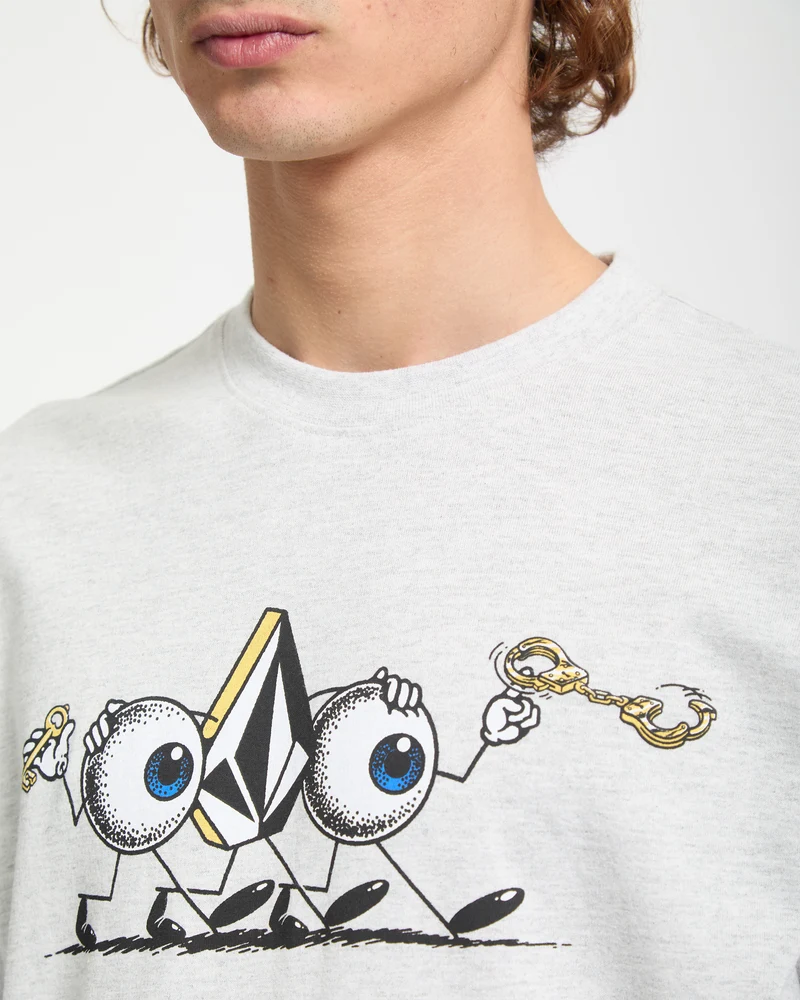 Daniel Shepard Budz T-Shirt - Bone Heather