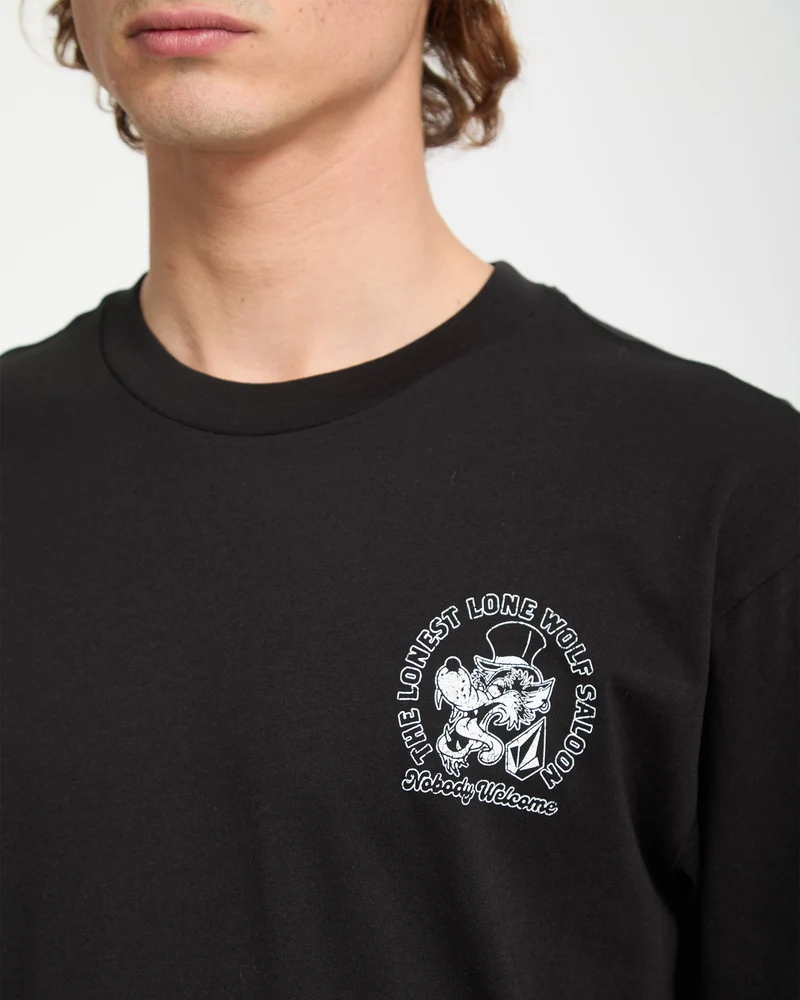 Solo Wolf T-Shirt - Black
