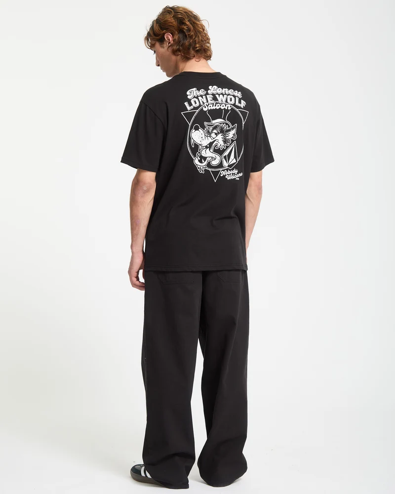 Solo Wolf T-Shirt - Black