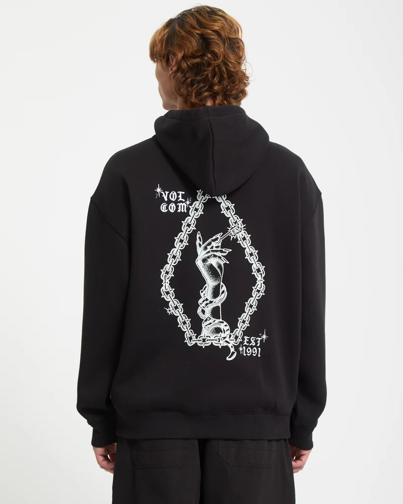 Daniel Shepard Fleece Kapuzenpullover - Black