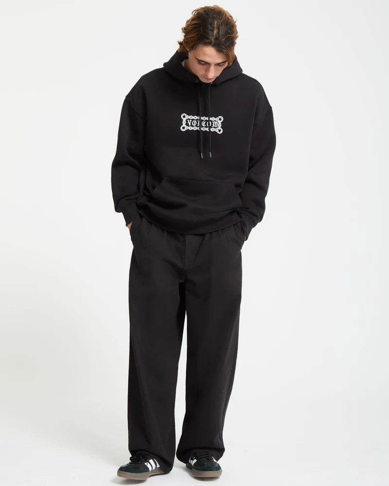 Daniel Shepard Fleece Kapuzenpullover - Black