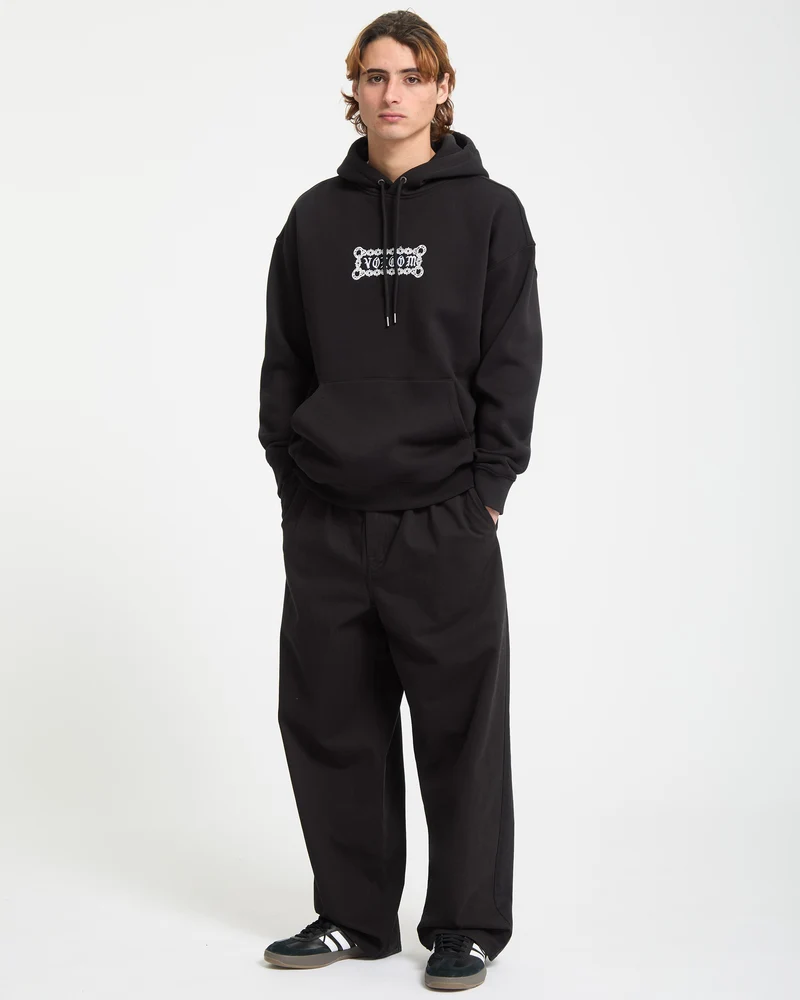 Daniel Shepard Fleece Kapuzenpullover - Black
