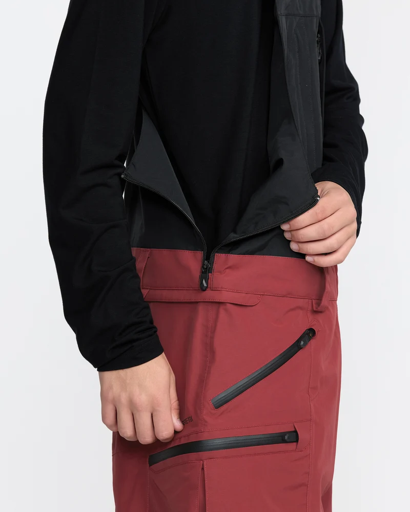 Rain Gore-Tex Latzhose - Burnt Red