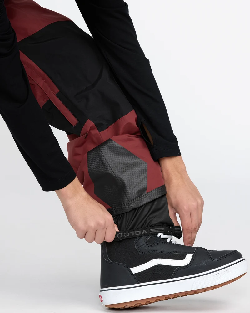 Rain Gore-Tex Latzhose - Burnt Red