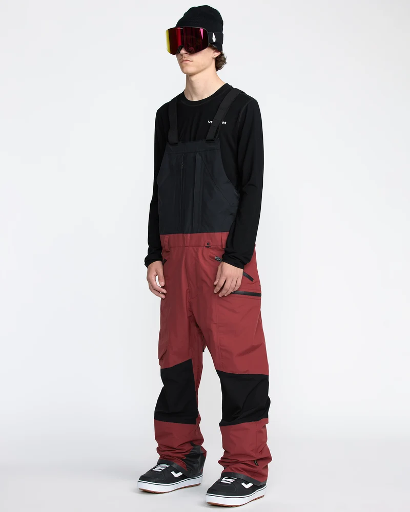 Rain Gore-Tex Latzhose - Burnt Red