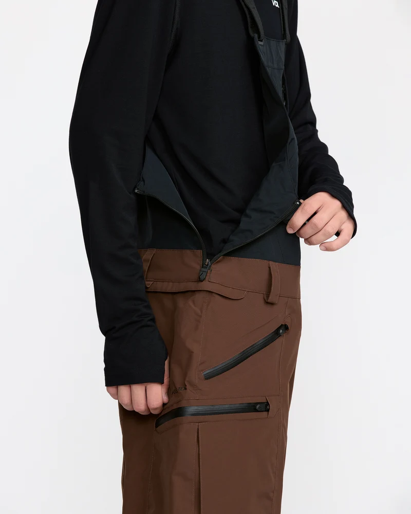 Rain Gore-Tex Latzhose - Brown