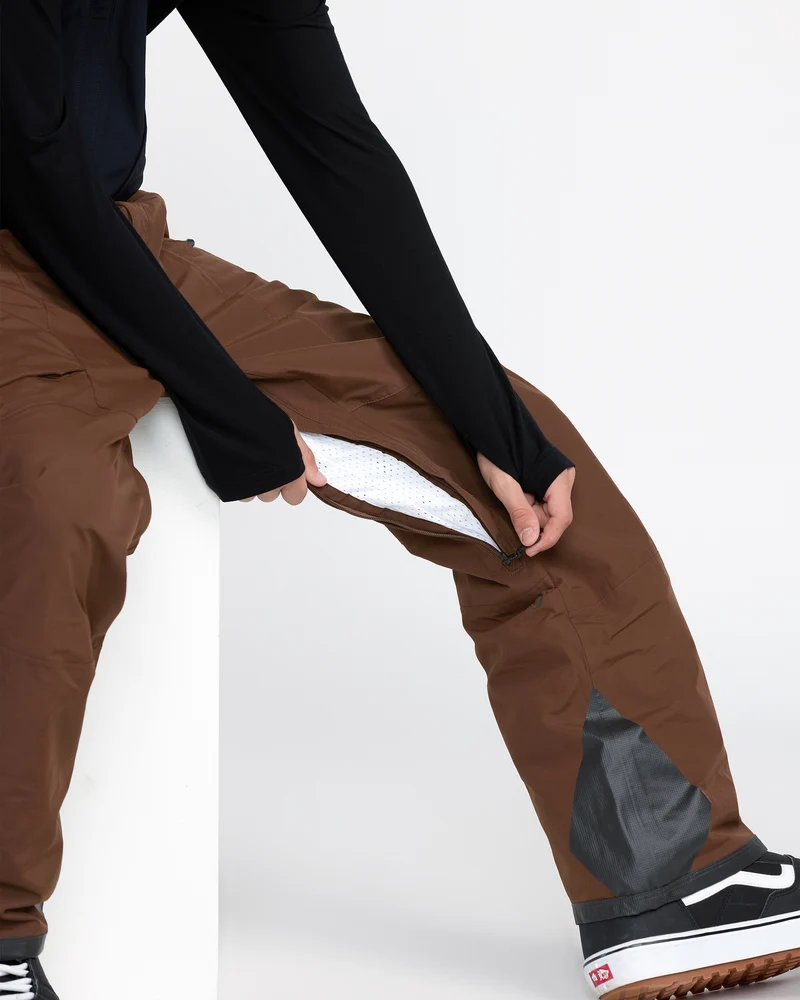 Rain Gore-Tex Latzhose - Brown