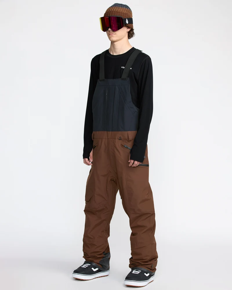 Rain Gore-Tex Latzhose - Brown