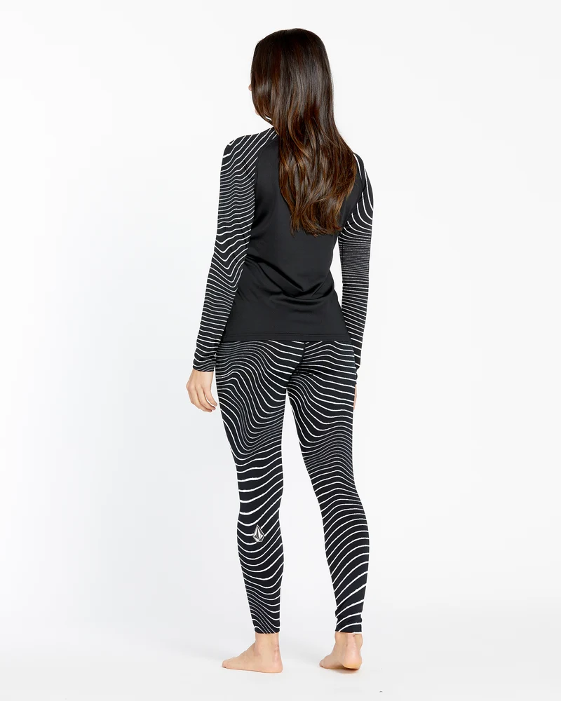 W V-Science Basisschicht-Shirt - Black White