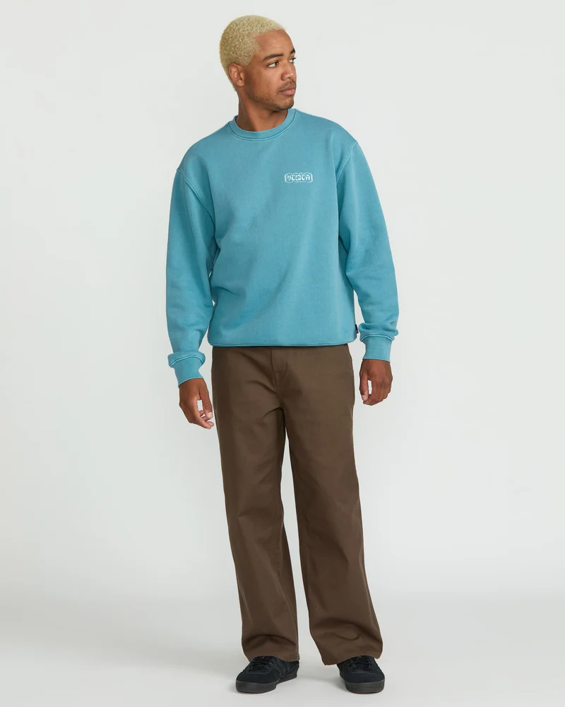 Terry Stoned Sweatshirt - Used Blue