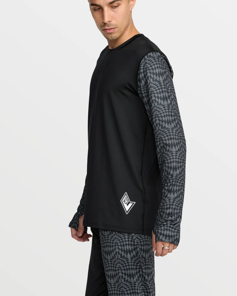 M V-Science Basisschicht-Shirt - Black/Charcoal
