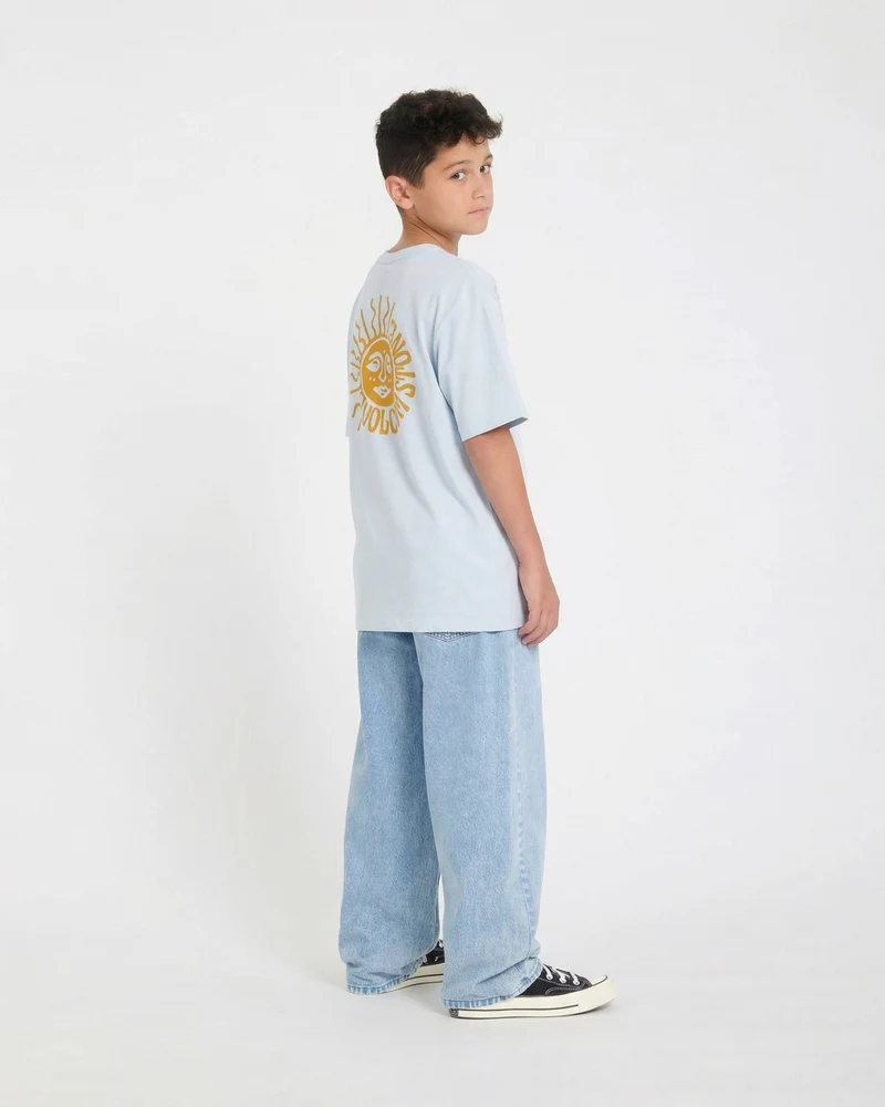 Mazatlan T-Shirt - Light Blue Acid - (KINDER)