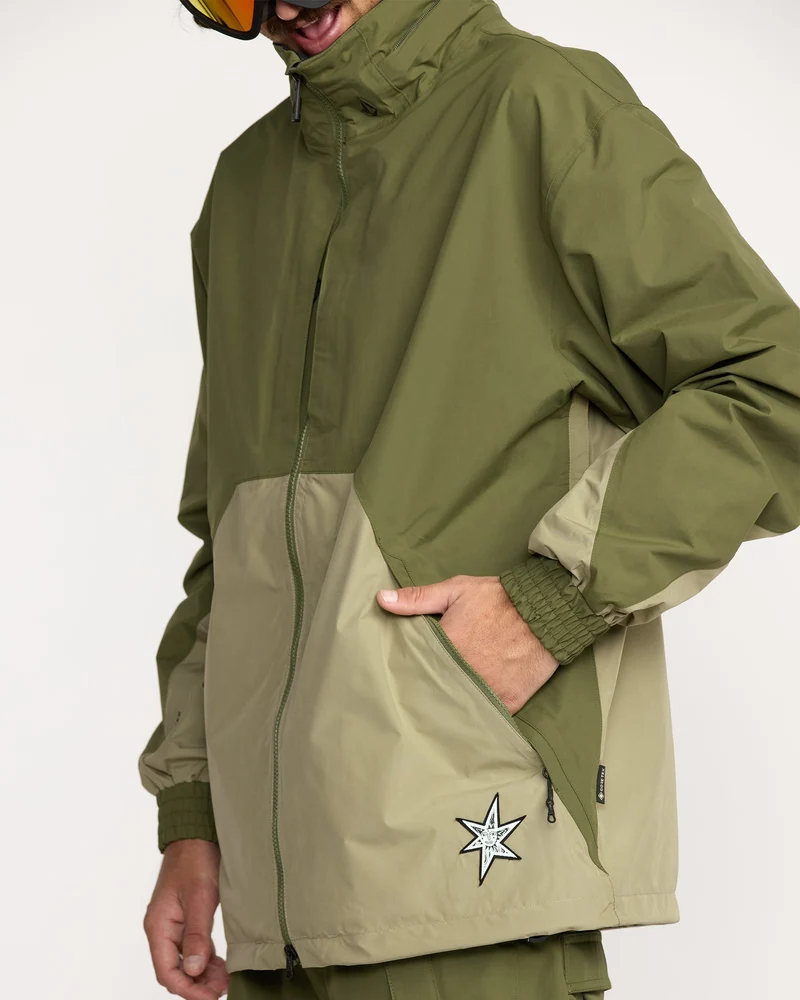 Longo Gore-Tex Jacke - Dark Olive