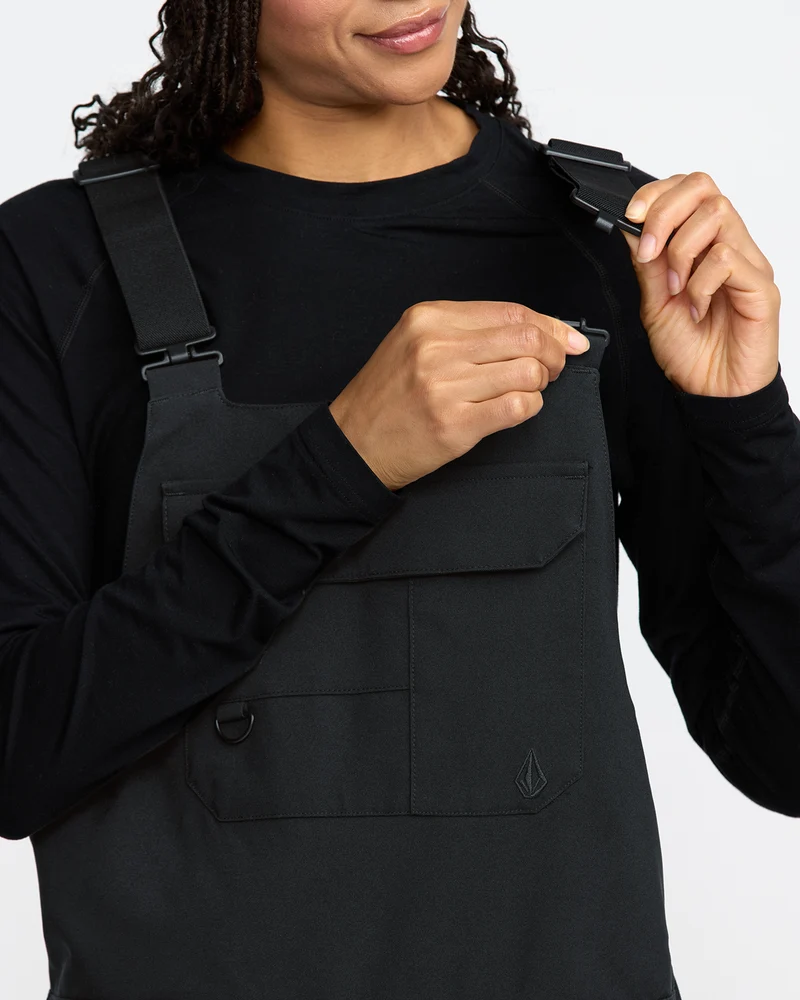 Creston 3D Stretch Latzhose - Black