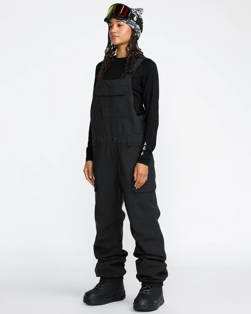 Creston 3D Stretch Latzhose - Black