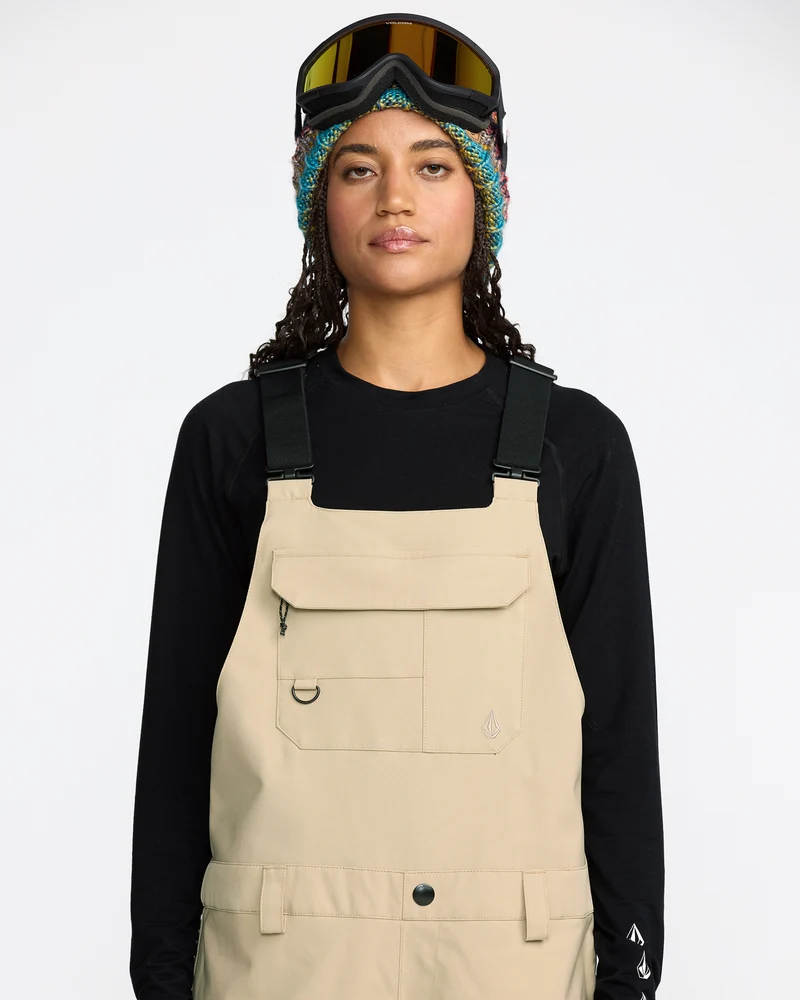 Creston 3D Stretch Latzhose - Oatmeal
