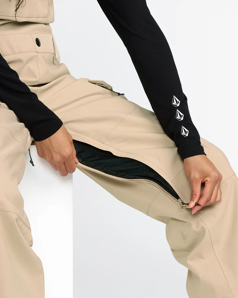 Creston 3D Stretch Latzhose - Oatmeal