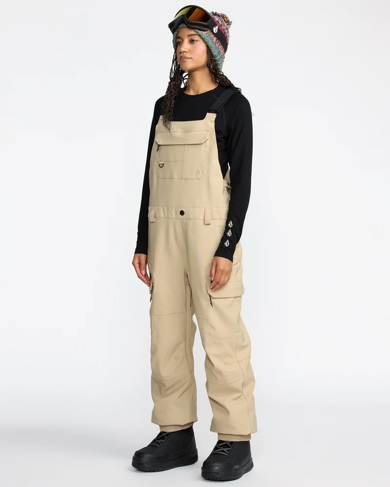 Creston 3D Stretch Latzhose - Oatmeal