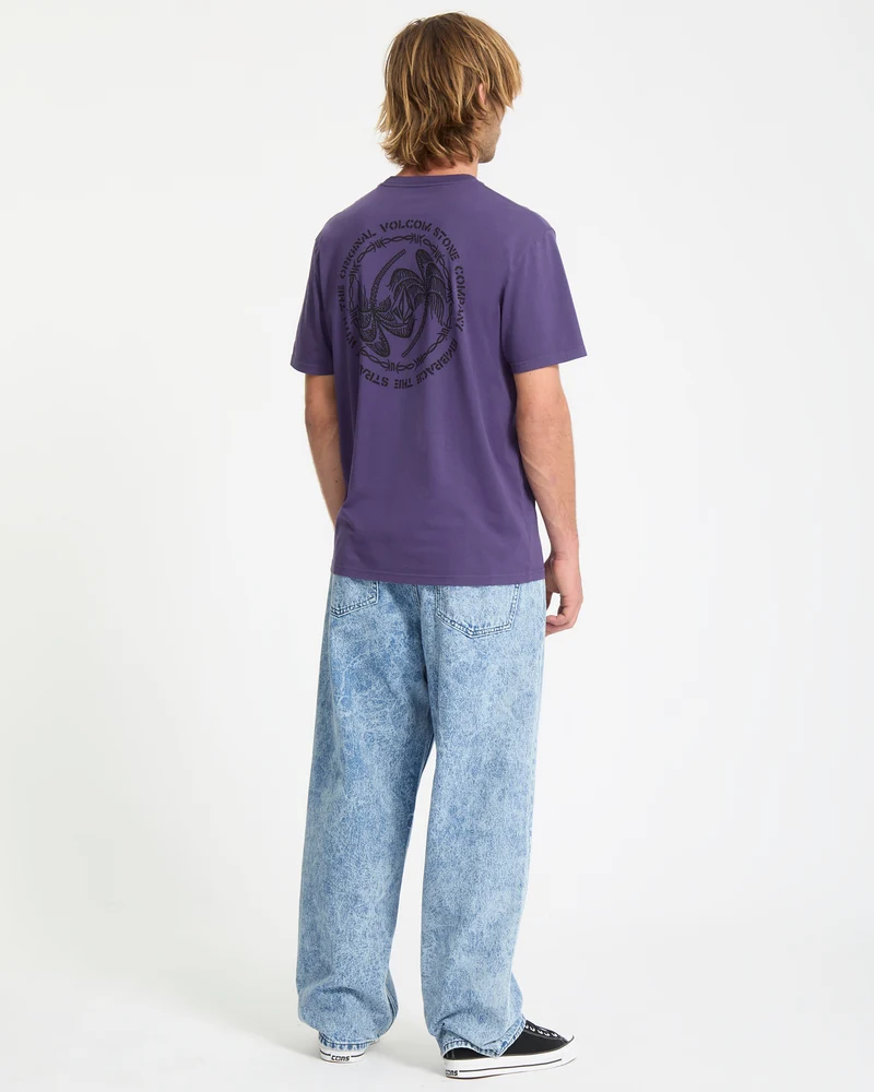 Circlepalm T-Shirt - Dark Purple