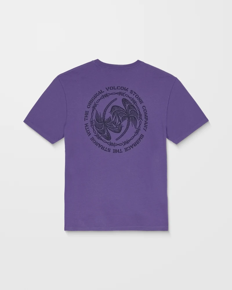 Circlepalm T-Shirt - Dark Purple